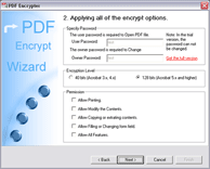 PDF Encrypt Tool screenshot